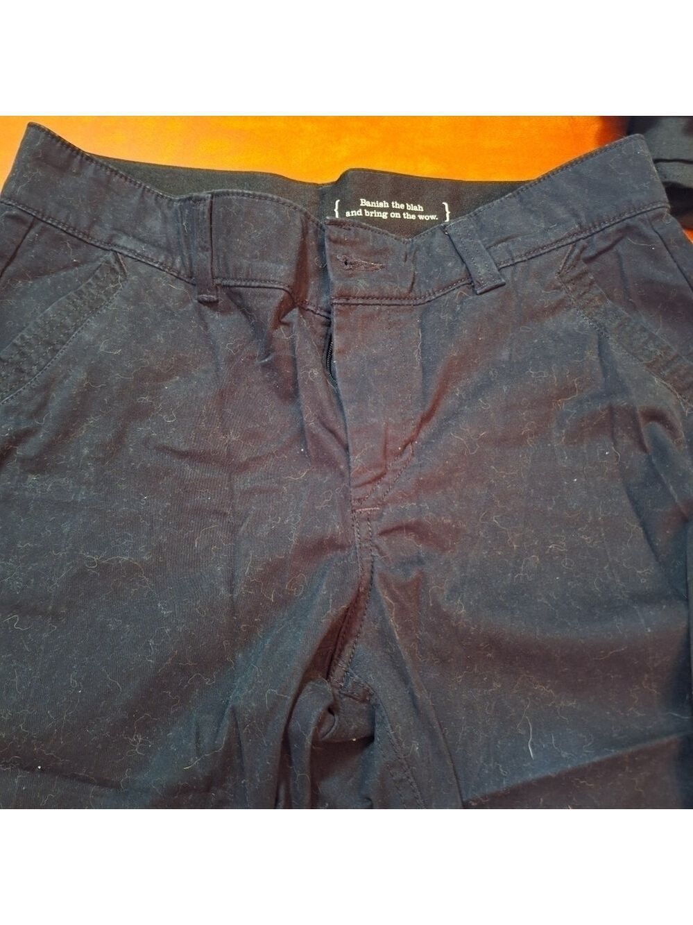 Dockers Black Capri Pants Size 10 Tall